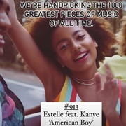 #913 American Boy by Estelle Featuring Kanye West