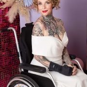 Wide Bardot Neckline on Dress