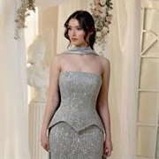 Pointed Bottom on Corset Top