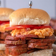 Ring Bologna Sandwich