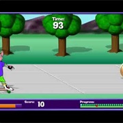 Chuck E Cheese Skateboard Game