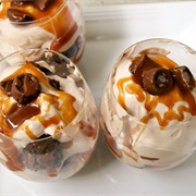 Rolo Brownie Trifle