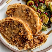 Herb Roasted Chickpea Vegetable Wellington