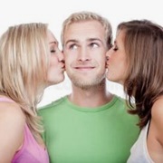 Be Kissed by Two People at the Same Time