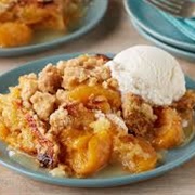 Peach Dump Cake