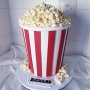 Popcorn Bucket Cake