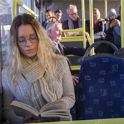 Reading on a Bus