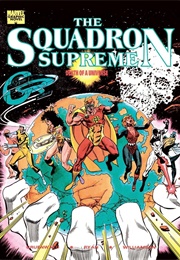 Marvel Graphic Novel #55 - Squadron Supreme: Death of a Universe (1989) (Mark Gruenwald)