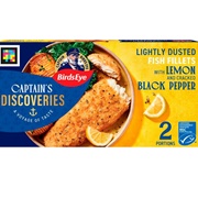 Lemon & Cracked Black Pepper Fish Fillets