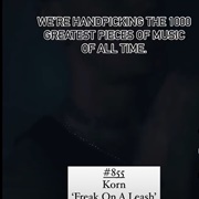 #855 Freak on a Leash by Korn