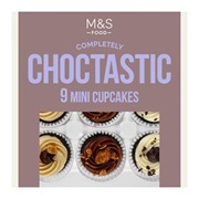Completely Choctastic Mini Cupcakes
