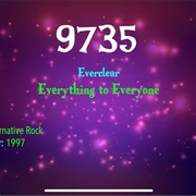 #9896 Everything to Everyone by Everclear