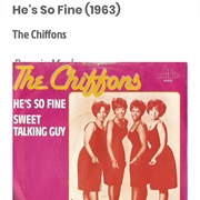 #72 He's So Fine by the Chiffons