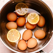 Boiled Egg With Lemon