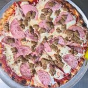 Sausage and Canadian Bacon Pizza