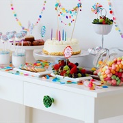 Mixed Desserts Display