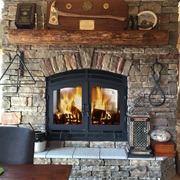 Wood Fireplace