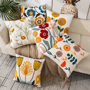 Floral Print Pillows