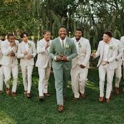 Earthy Colors for Groom and Groomsmen
