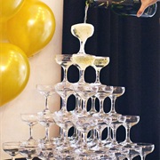 Champagne Tower