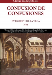 Confusion De Confusiones (Joseph De La Vega)