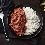 Döner Kebab With Rice