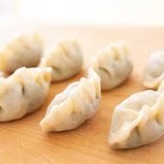 Pea Sprout Steamed Jiaozi