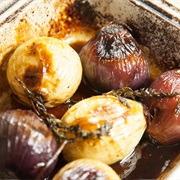 Roasted Whole Onions