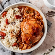 Belizean Rice and Beans With Stewed Chicken (Belize)