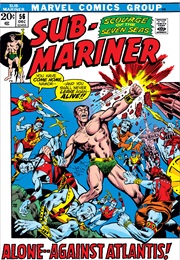 Sub-Mariner #56 (Dan Adkins & Alan Weiss)