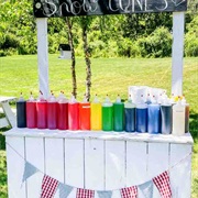 Snow Cone/Shave Ice Station