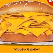 The Real Cheeseburger, Burger King