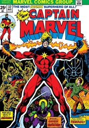 Captain Marvel #32 (Mike Friedrich & Jim Starlin)