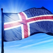 Iceland Flag
