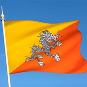 Bhutan Flag