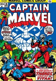 Captain Marvel #28 (Mike Friedrich & Jim Starlin)