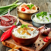 Selection of Dips