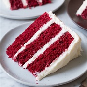 Red Velvet Cake With Cream Cheese Frosting