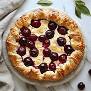 Cherry Cheese Galette