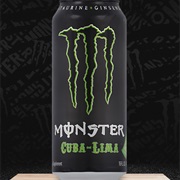 Monster Energy Cuba Lima - 473Ml - USA