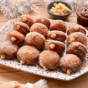 Cream Cheese Stuffed Sufganiyot