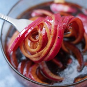 Red Onions With Aged Balsamic Vinegar of Modena