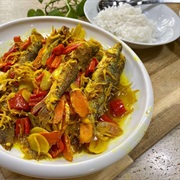 Acar Hu (Nyonya Pickled Fish)