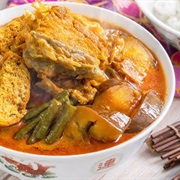 Salted Fish Bone Curry (Kiam Hu Kut Gulai)