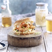 Calamari Stew Sandwich With Kewpie Mayonnaise