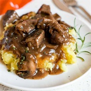 Beef Tips and Gravy