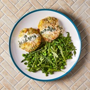 Fish Cakes and Birmingham Greens Salad