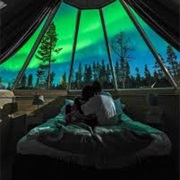 Camp Under the Northern Lights
