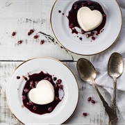 Heart Panna Cotta