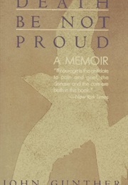 Death Be Not Proud (John Gunther)